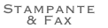 Stampante 
& Fax
